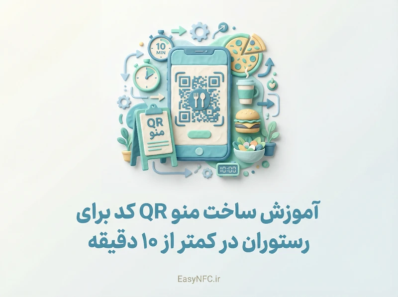 ساخت منو QR کد رستوران