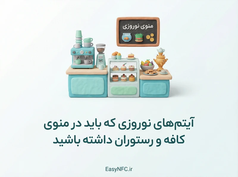 آیتم‌های نوروزی منوی کافه
