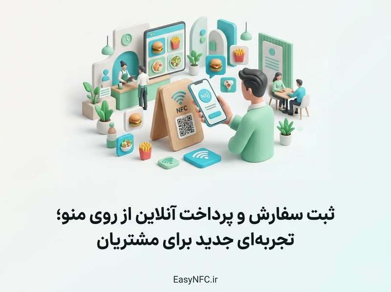 ثبت سفارش منو دیجیتال