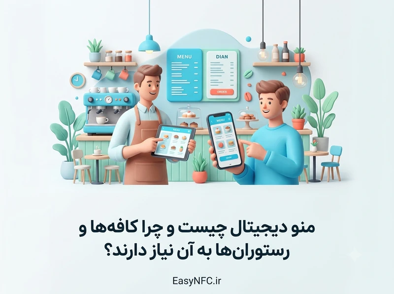 منو دیجیتال کافه و رستوران