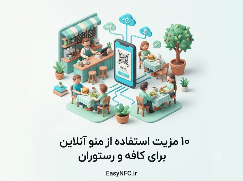 مزایای منو آنلاین رستوران