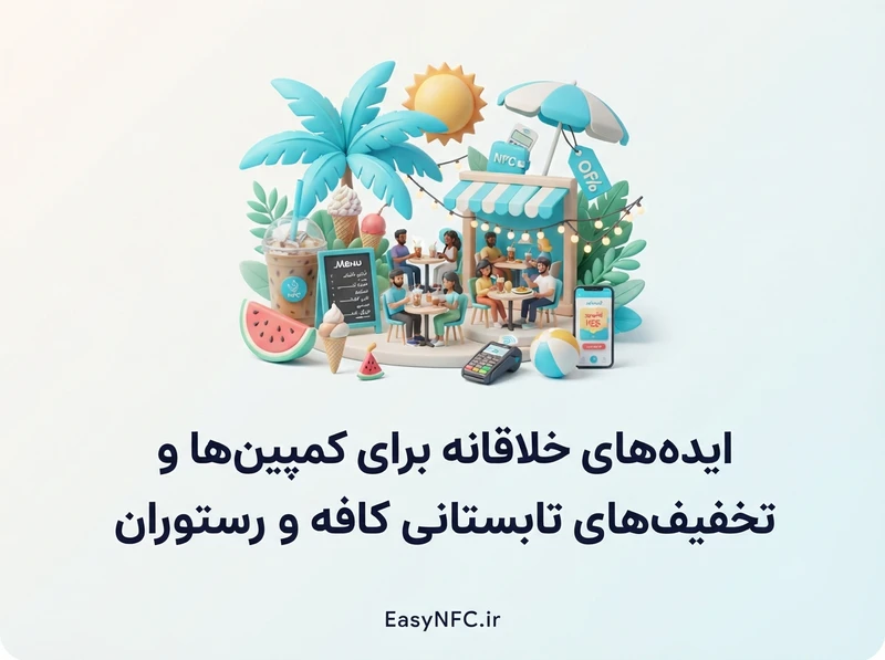 منو دیجیتال کمپین تابستانی