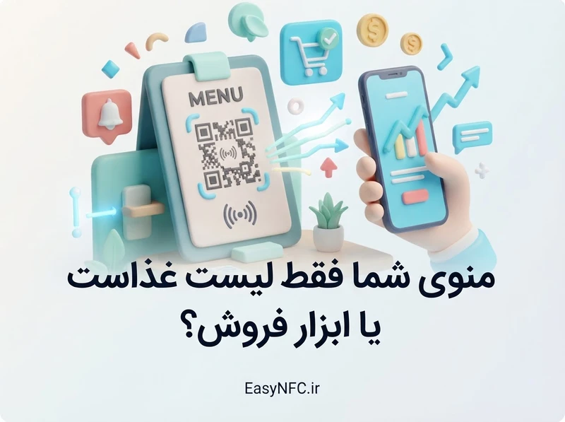 منوی دیجیتال ابزار فروش