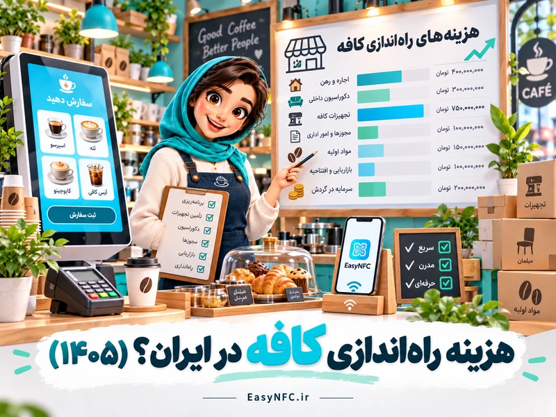 هزینه راه‌اندازی کافه در ایران