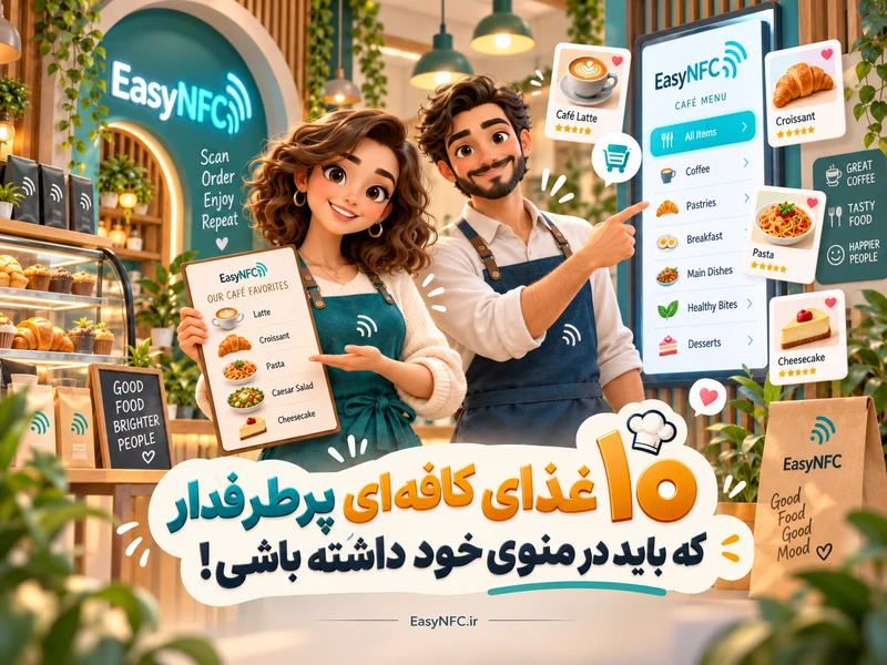 غذاهای کافه‌ای پرطرفدار