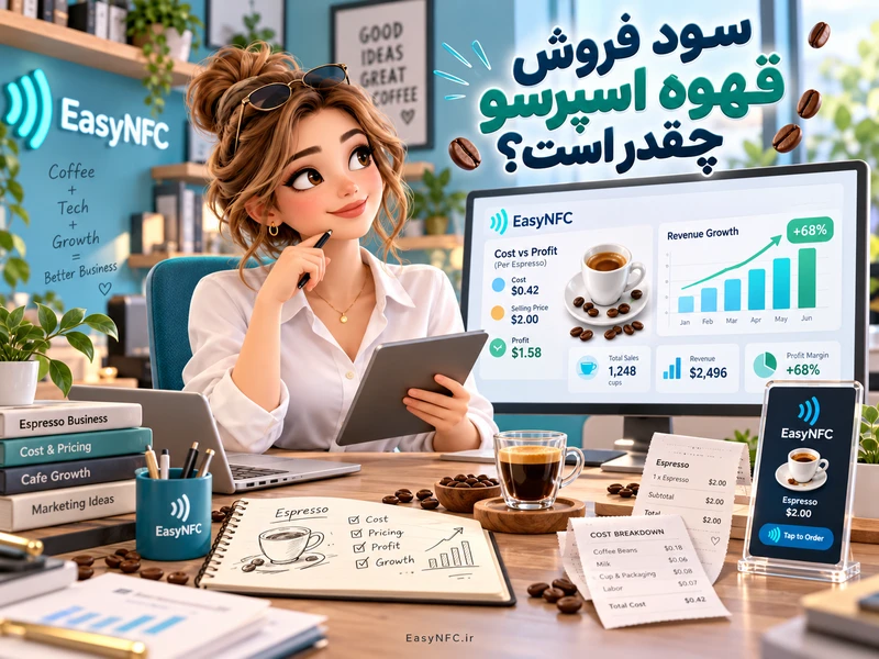 سود فروش قهوه اسپرسو