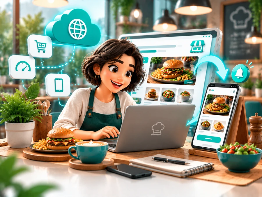 PWA رستوران و منوی دیجیتال