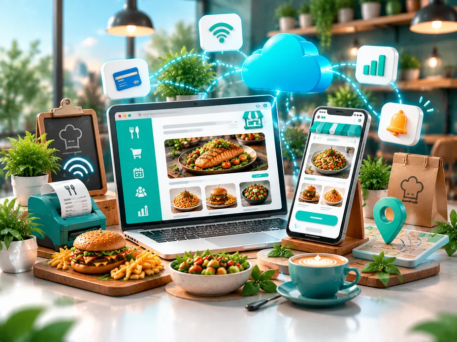 منوی دیجیتال PWA رستوران با طراحی حرفه&zwnj;ای
