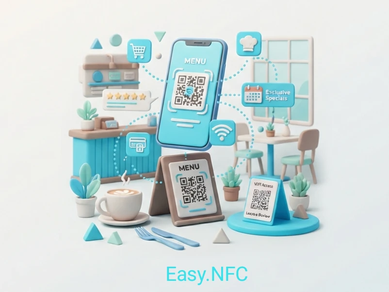 QR Code رستوران با منوی فارسی و انگلیسی