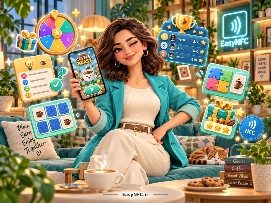بازی مناسب کافهها