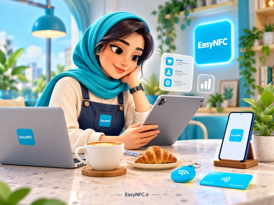 منوی دیجیتال رستوران با تصاویر محصولات