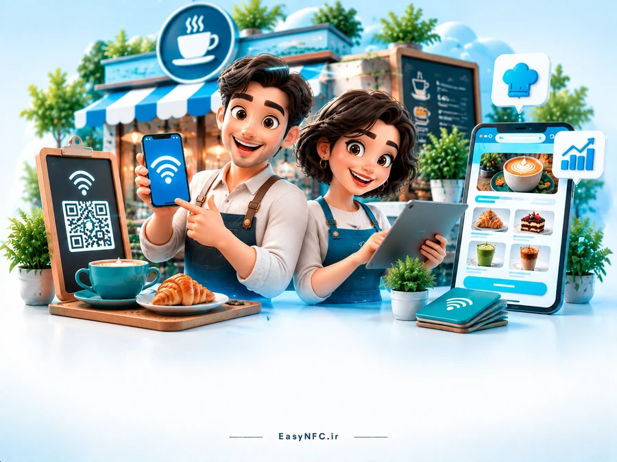 منوی آنلاین و منوی دیجیتال